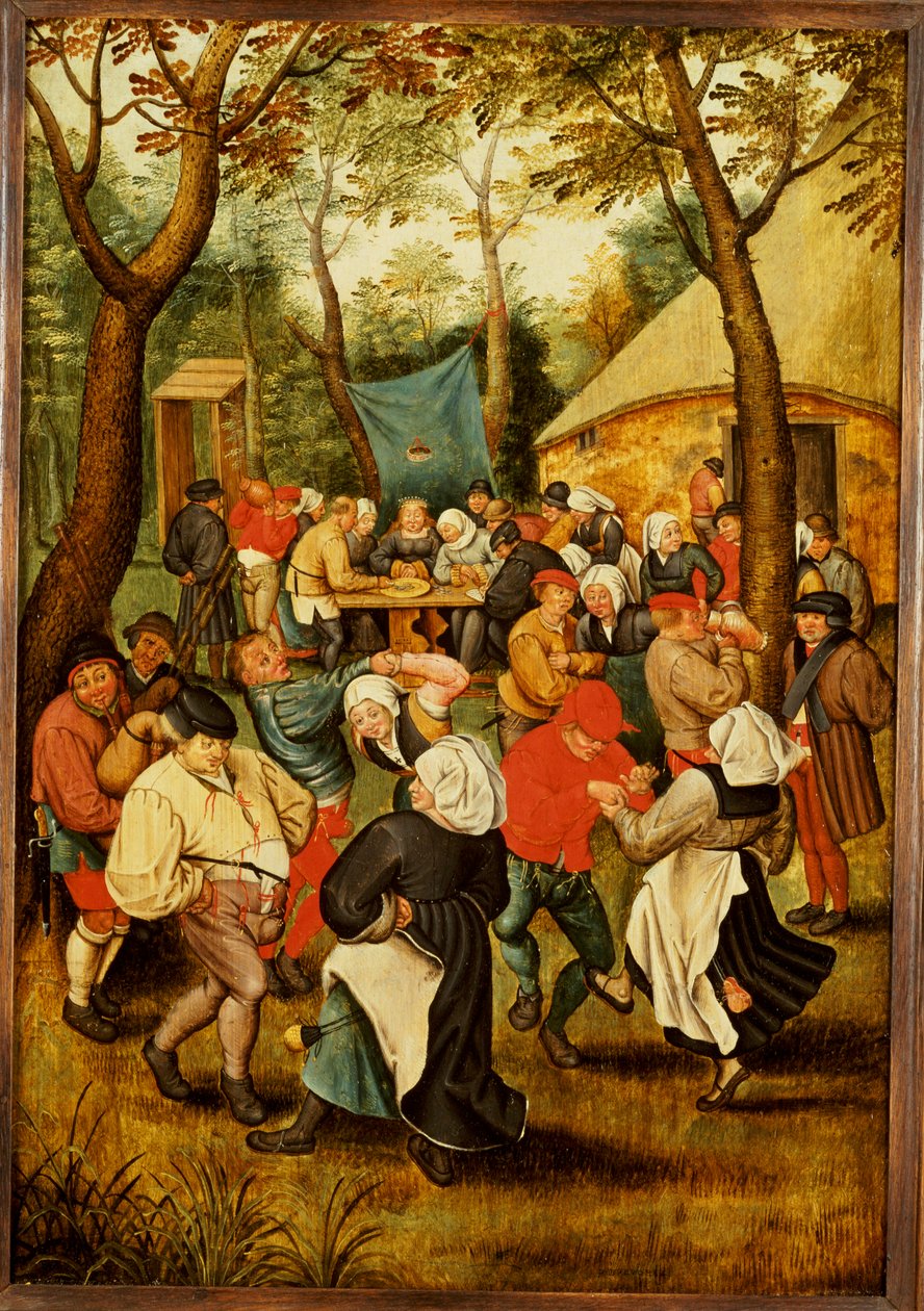 O banquete de casamento de Pieter Brueghel the Younger