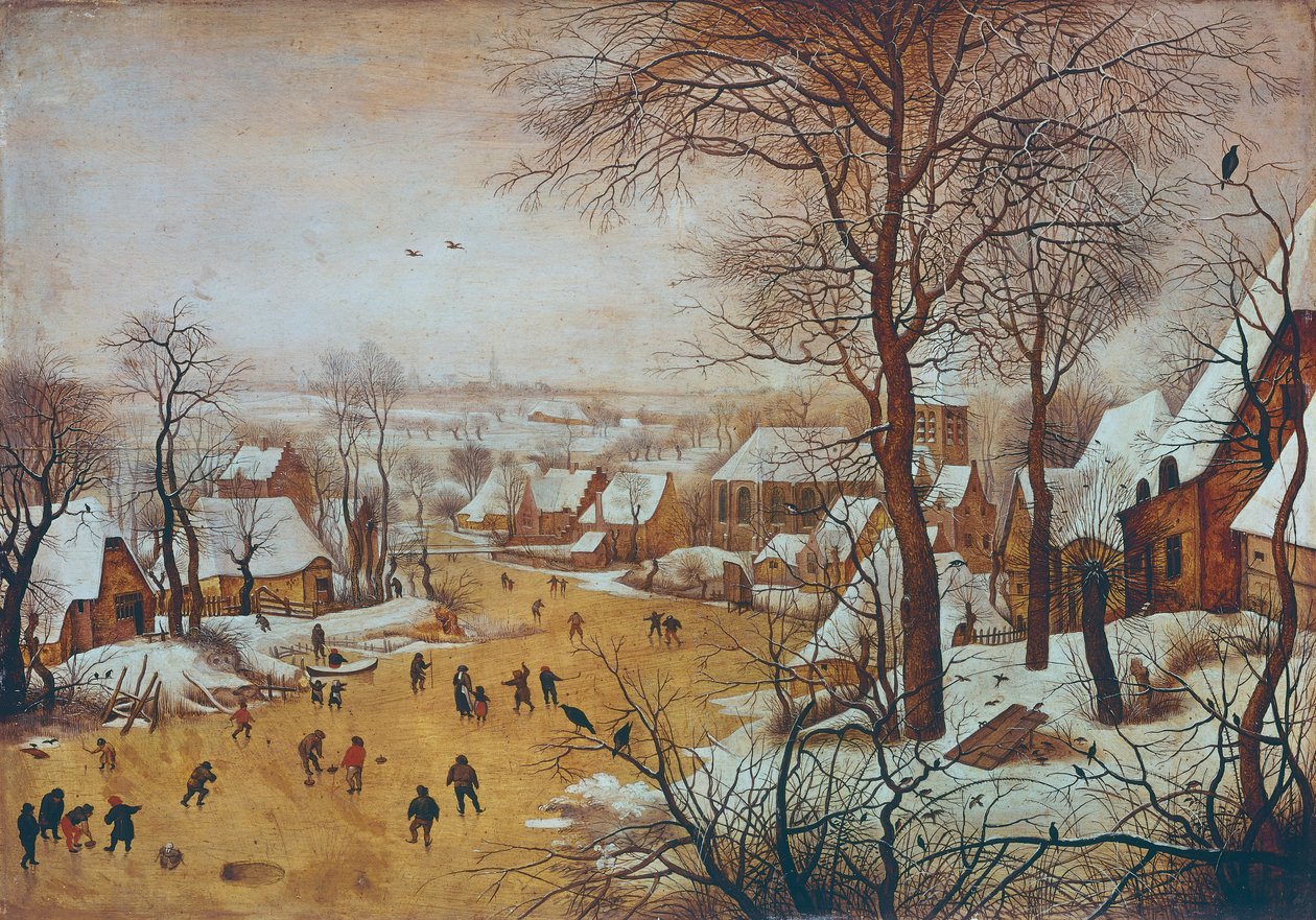 Paisagem de inverno de Pieter the Younger Brueghel