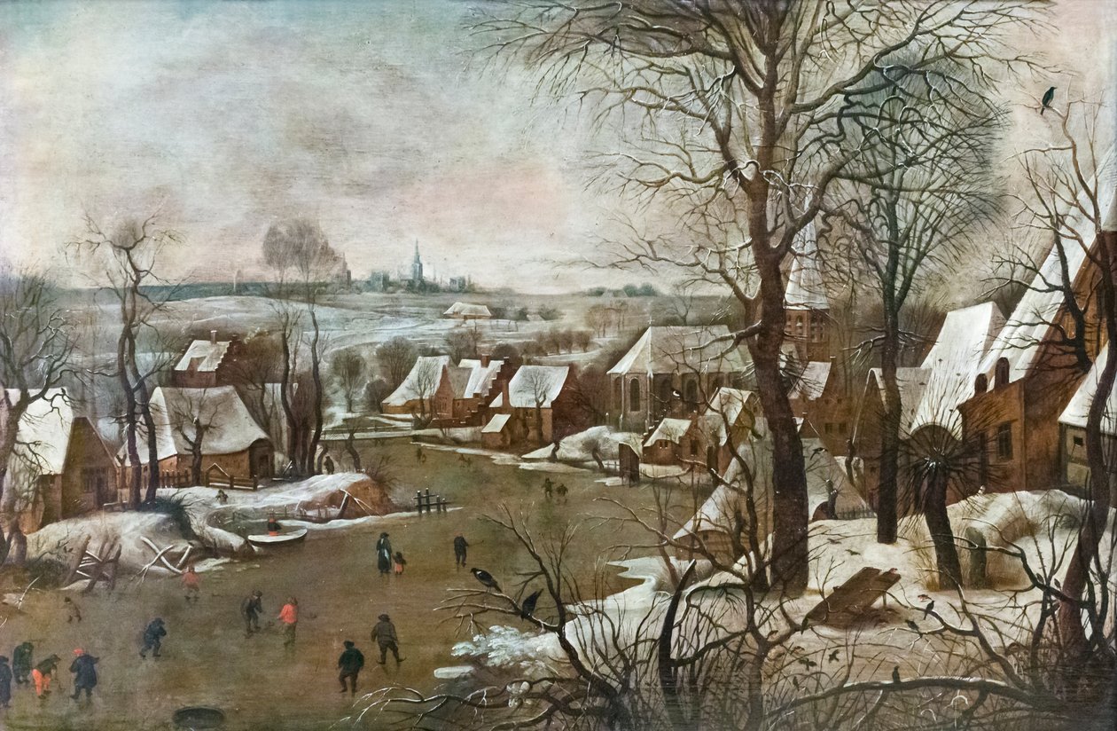 Paisagem de Inverno de Pieter the Younger Brueghel