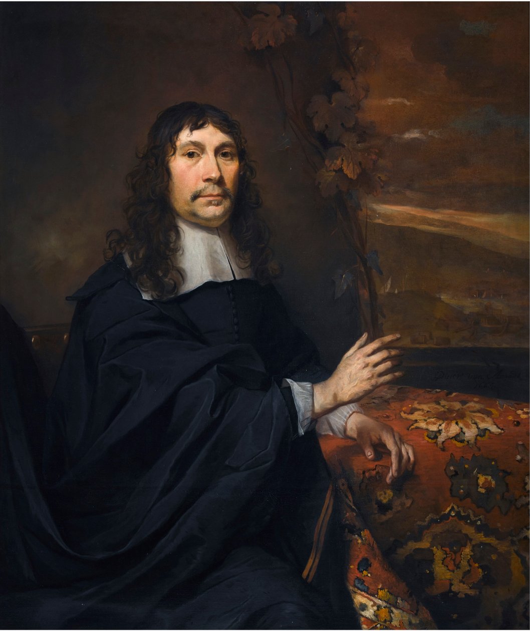Retrato de um homem desconhecido de Pieter van Anraedt
