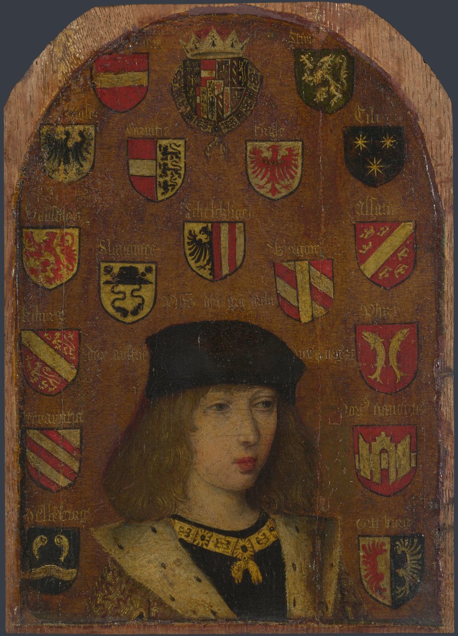 Filipe, o Belo, c. 1495 de Pieter van Coninxloo