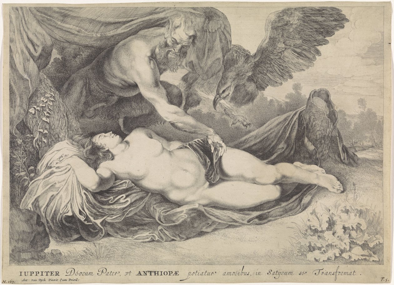 Júpiter e Antiope de Pieter van Sompel
