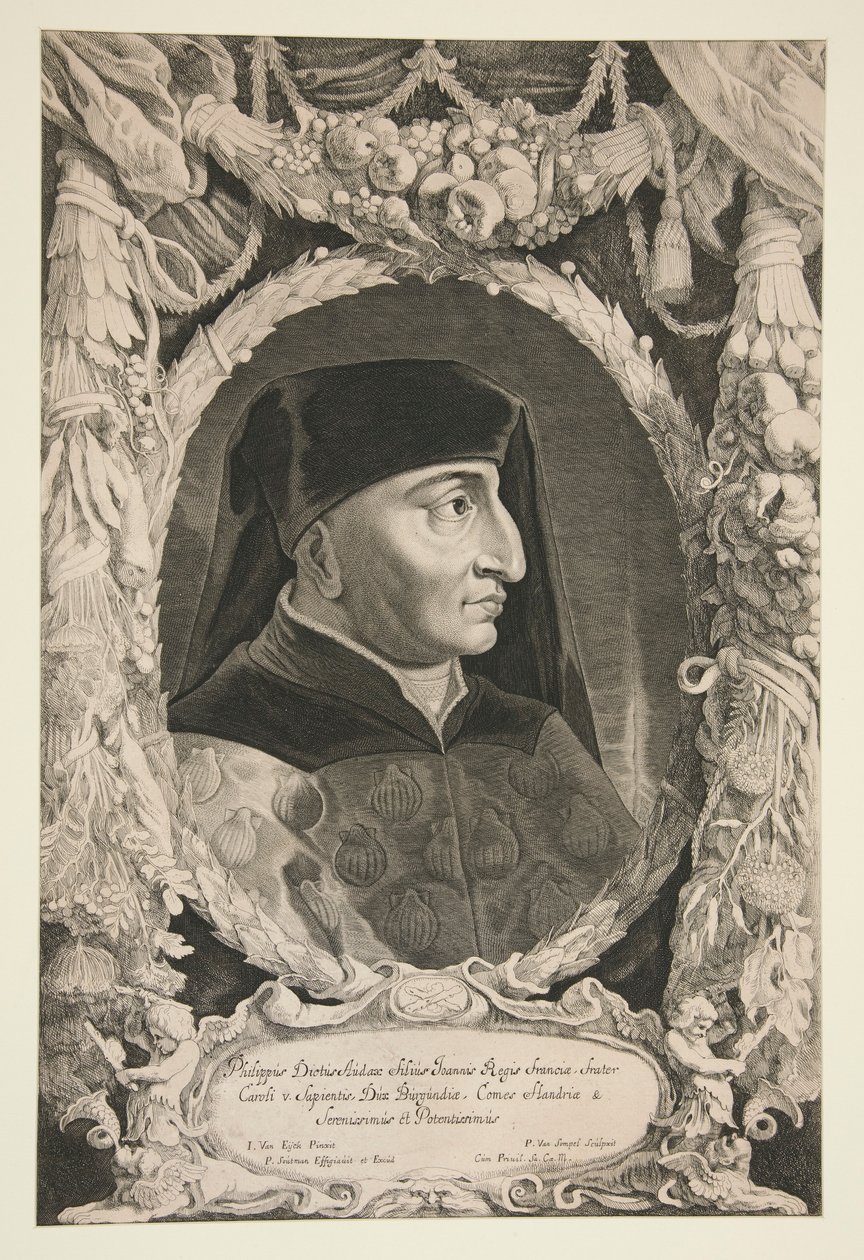 Filipe o Guerreiro, Duque de Borgonha de Pieter van Sompel