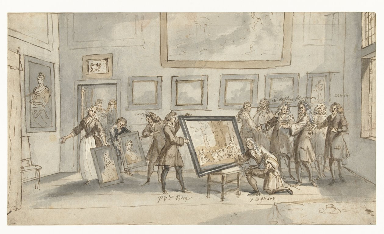 Príncipe Eugênio de Saboia no negociante de arte J.P. Verão de Pieter van den Berge