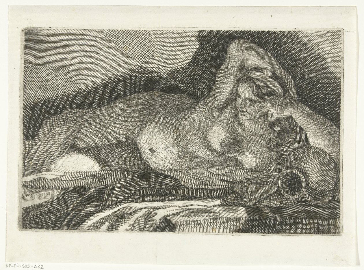 Nua Feminina Reclinada de Pieter van den Berge