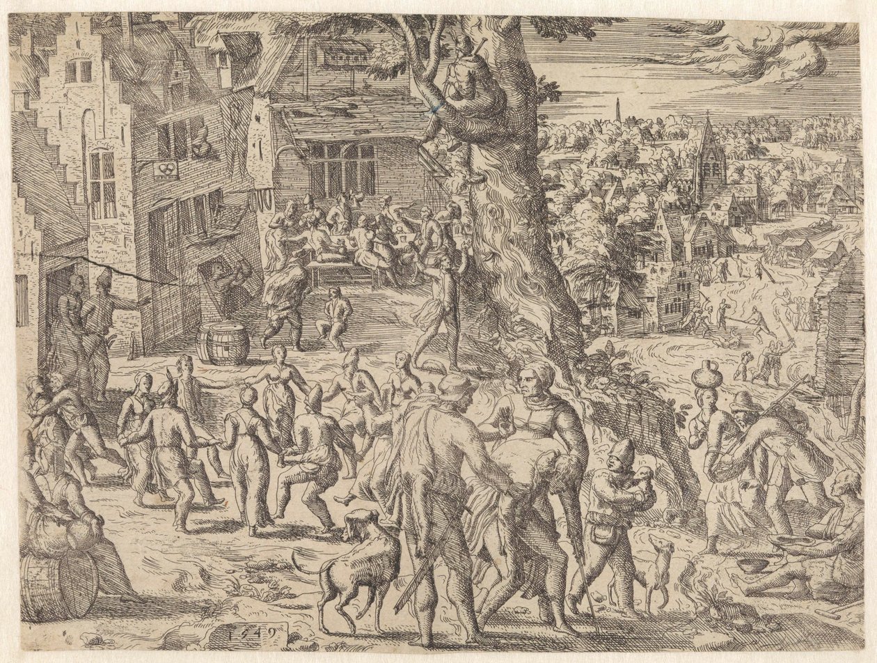 Feira Camponesa
Feira camponesa (título sobre o objecto) de Pieter van der Borcht (I) (attributed to)