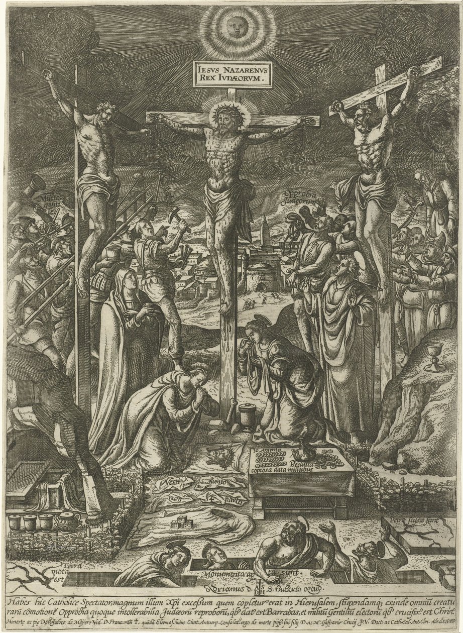 Crucificação de Cristo de Pieter van der Borcht (I)