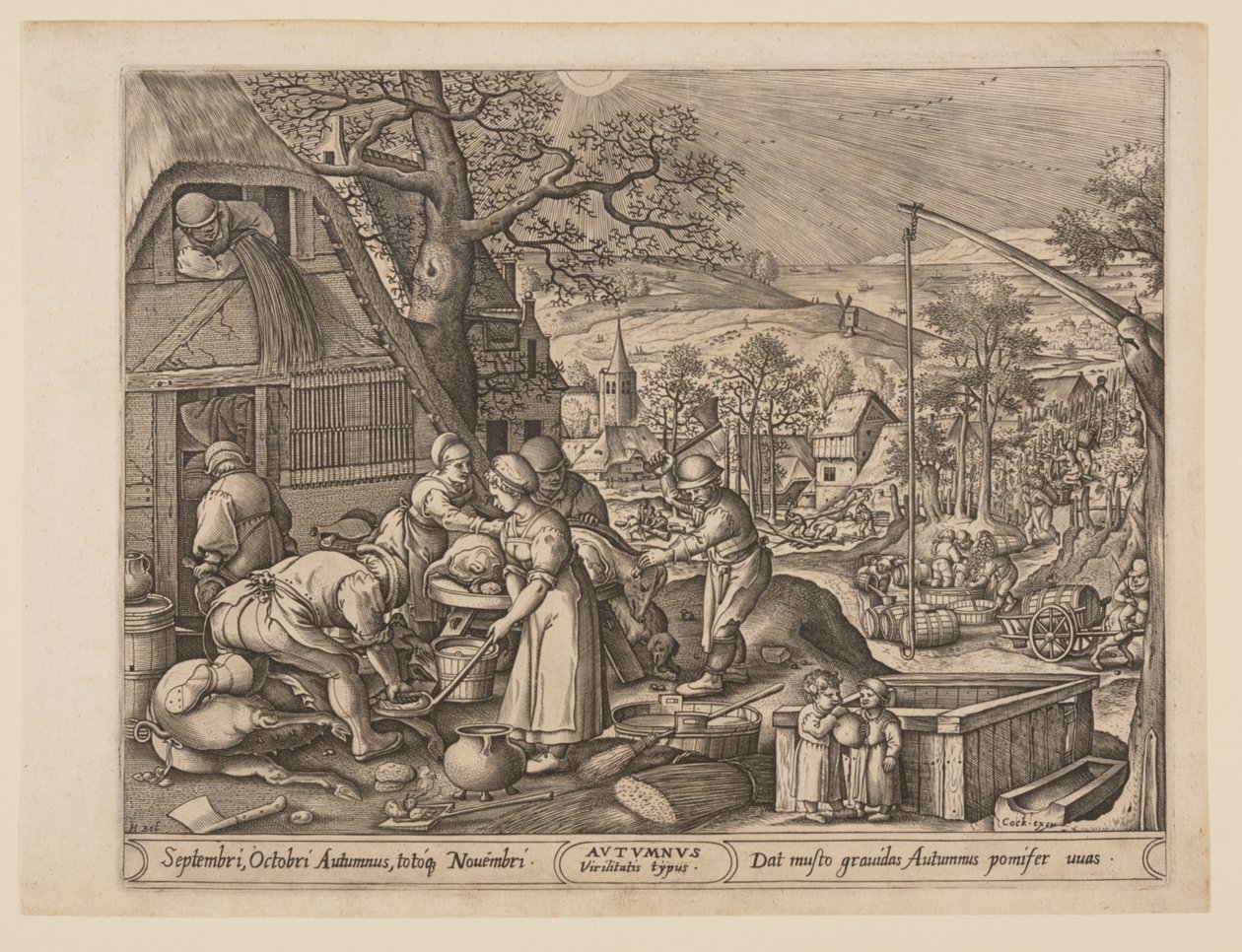 outono, de As Quatro Estações de Pieter van der Heyden