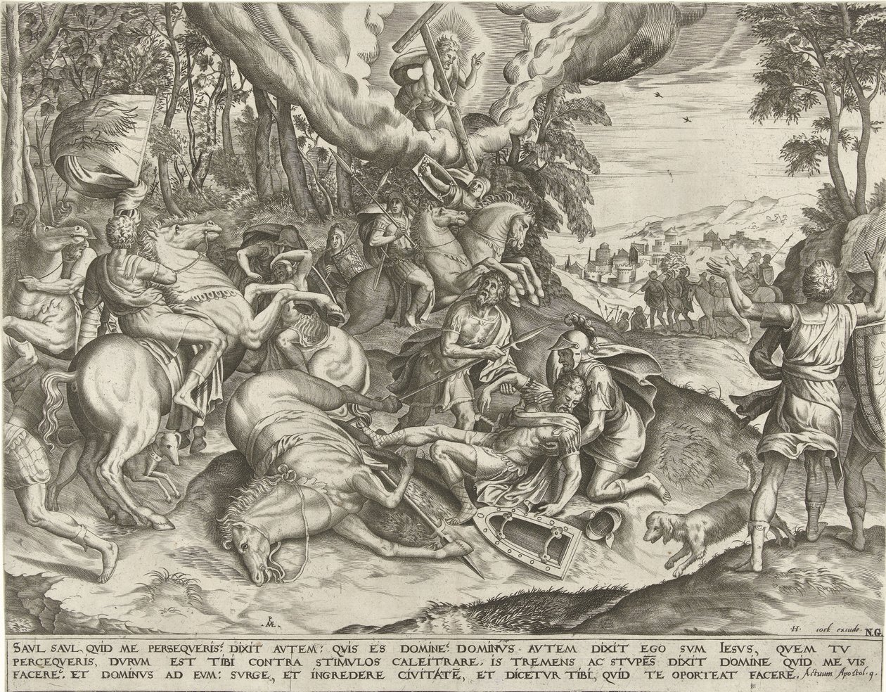Conversão de Paulo de Pieter van der Heyden