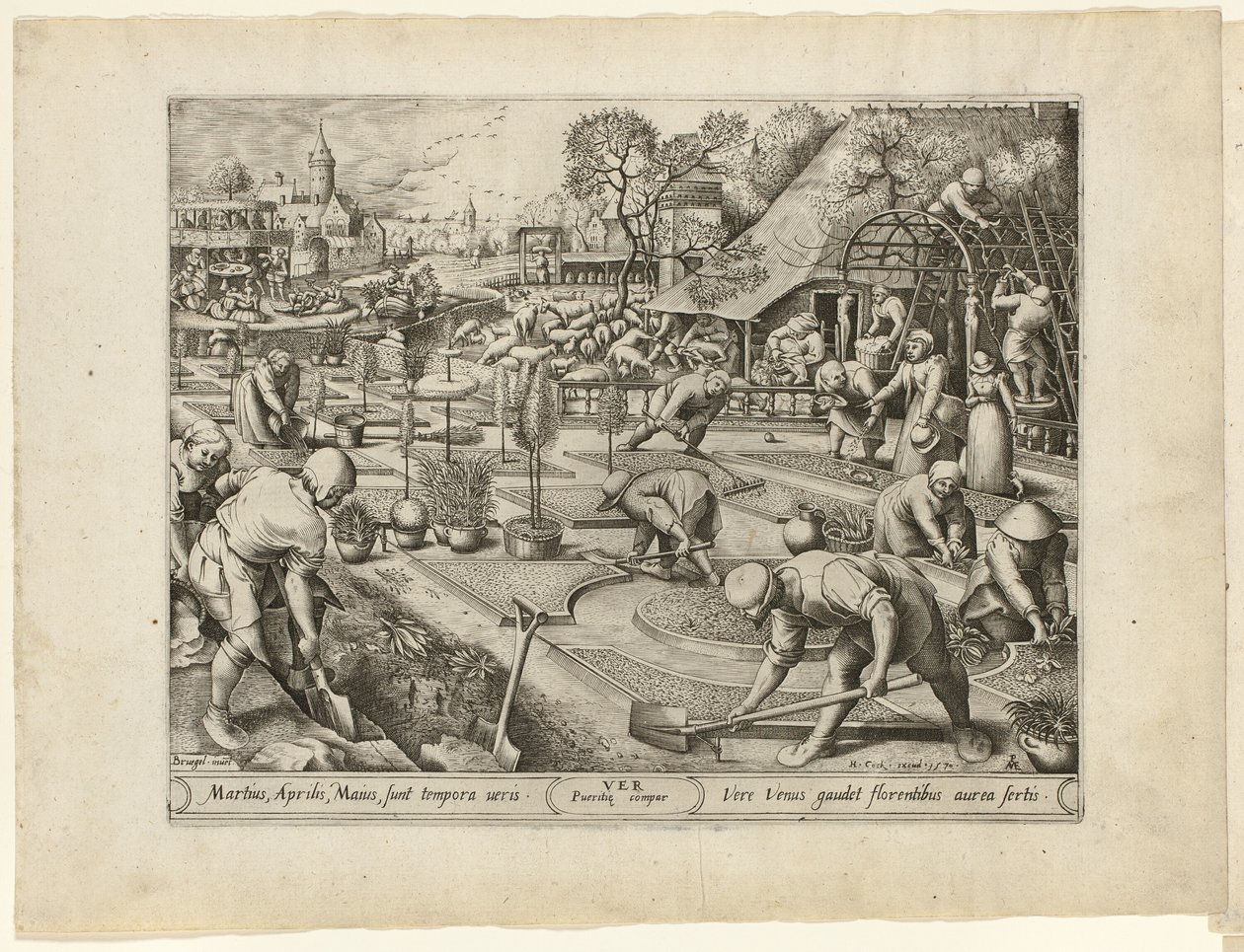 Primavera, de As Quatro Estações de Pieter van der Heyden