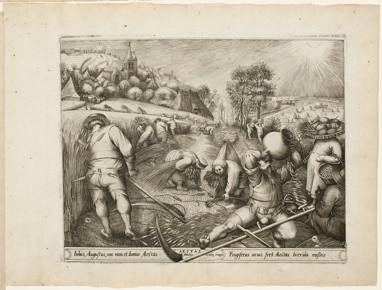 Verão, de As Quatro Estações de Pieter van der Heyden
