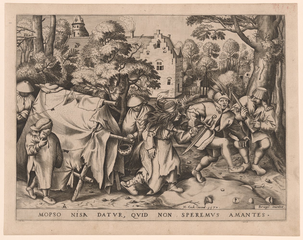 A Noiva Suja, ou O Casamento de Mopsus e Nisa de Pieter van der Heyden