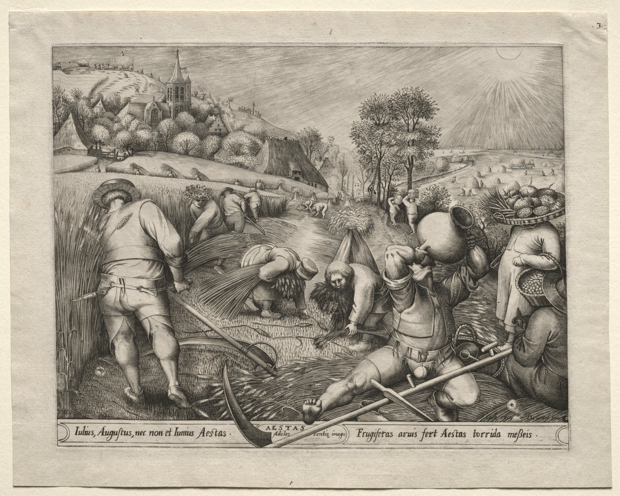 As quatro estações: verão de Pieter van der Heyden