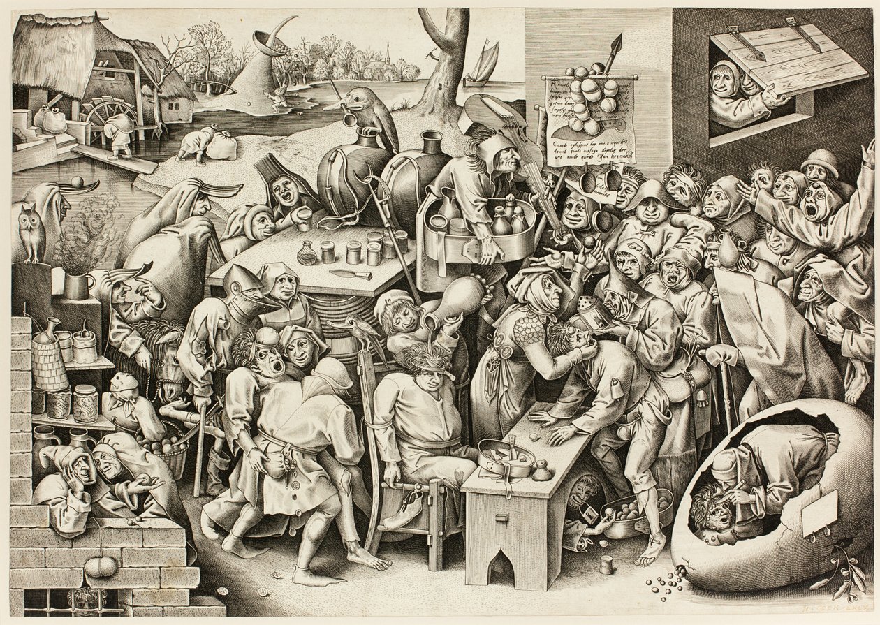 A Operação Pedra ou A Bruxa de Mallegem de Pieter van der Heyden