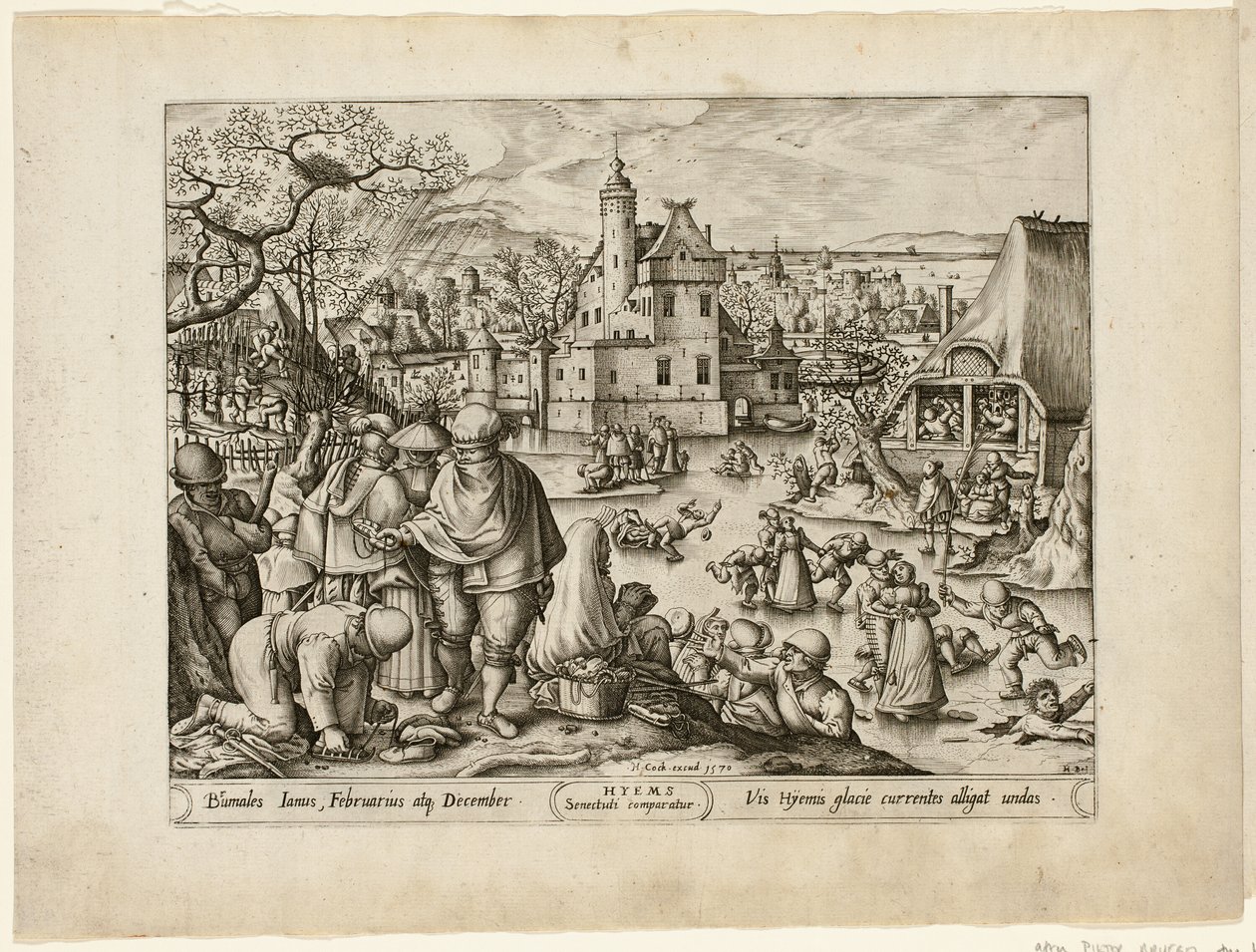 Inverno, de As Quatro Estações de Pieter van der Heyden