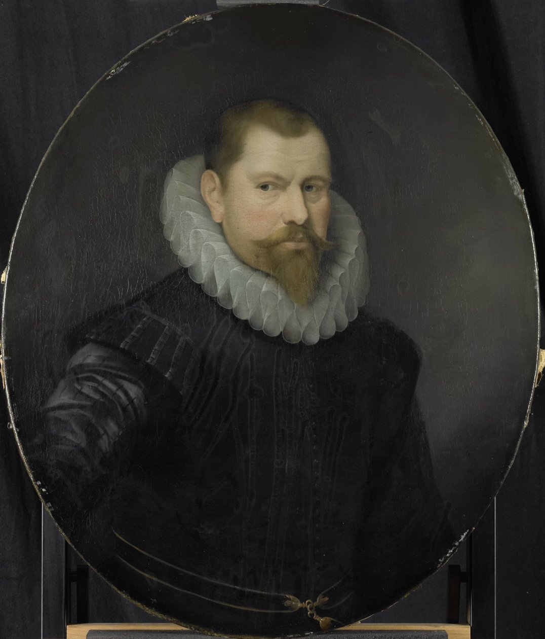 Retrato de Cornelis Matelieff the Younger, Director da Câmara de Roterdão da Companhia Holandesa das Índias Orientais, eleito 1602 de Pieter van der Werff