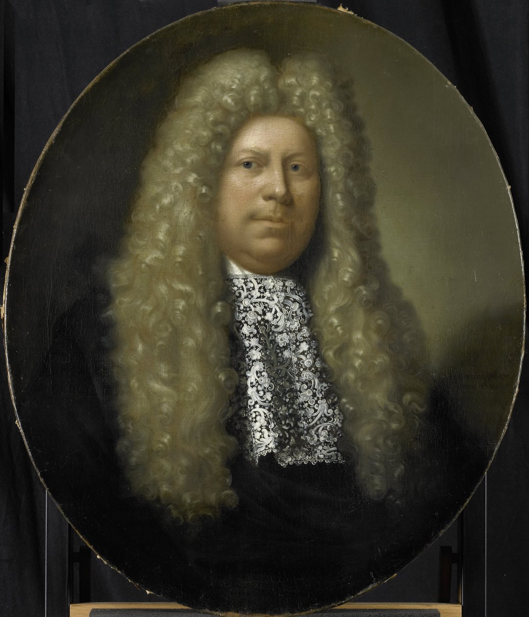 Retrato de Jacob Dane, Diretor da Câmara de Roterdã da Companhia Holandesa das Índias Orientais, eleito em 1689 de Pieter van der Werff