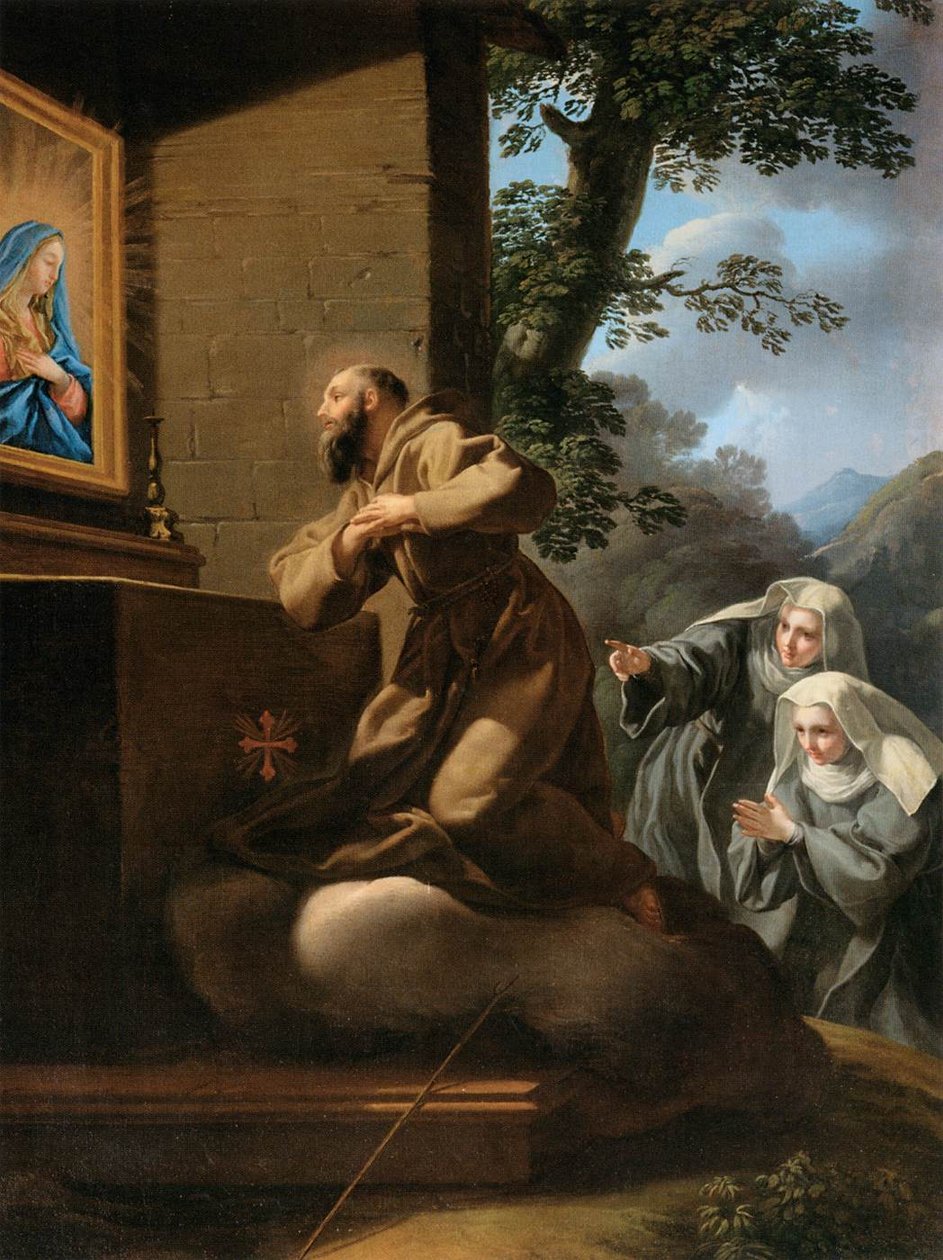 São Francisco de Paola em Êxtase de Pietro Bianchi