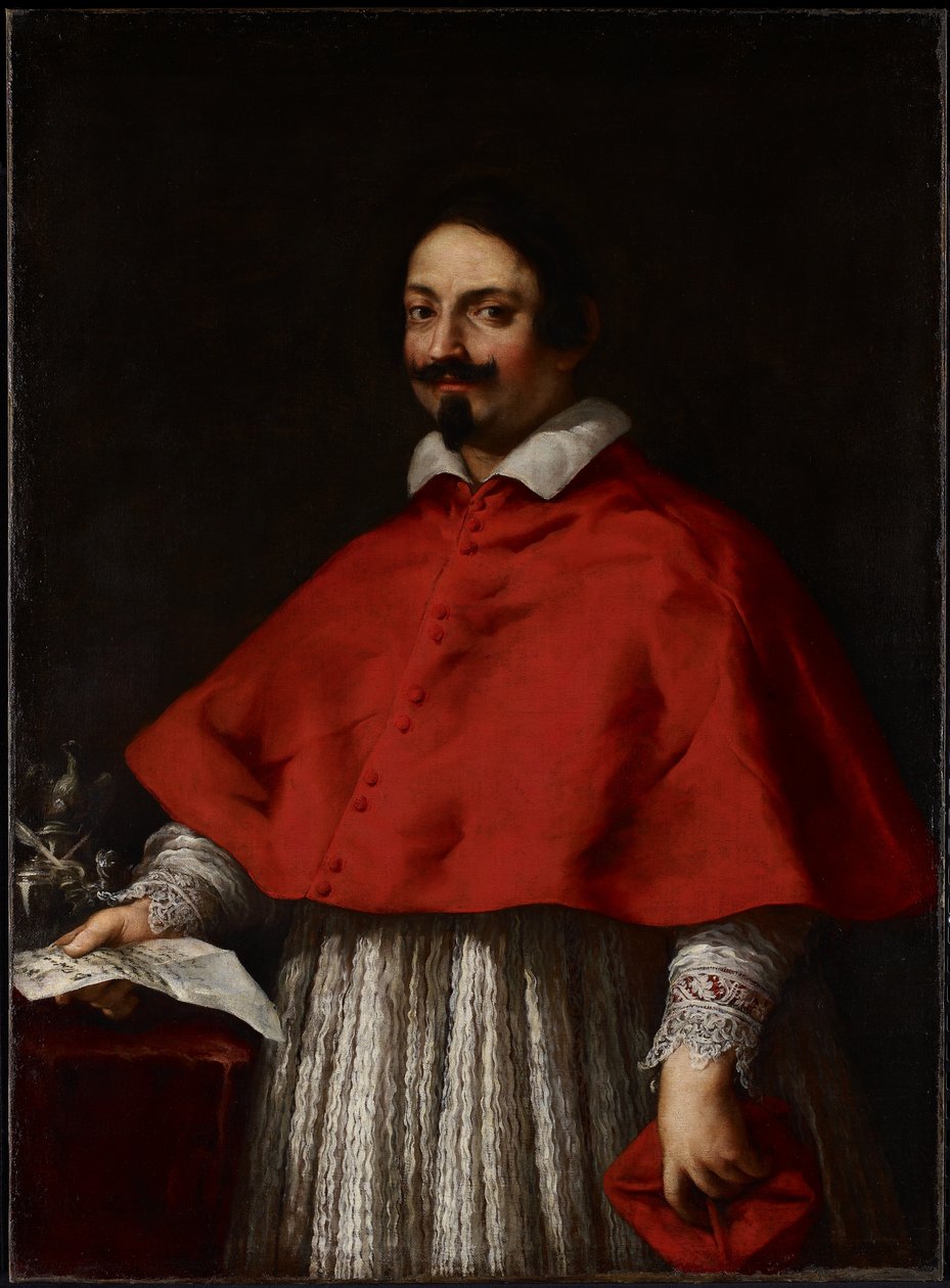 Retrato do Cardeal Pietro Maria Borghese, c.1633-35 de Pietro da Cortona