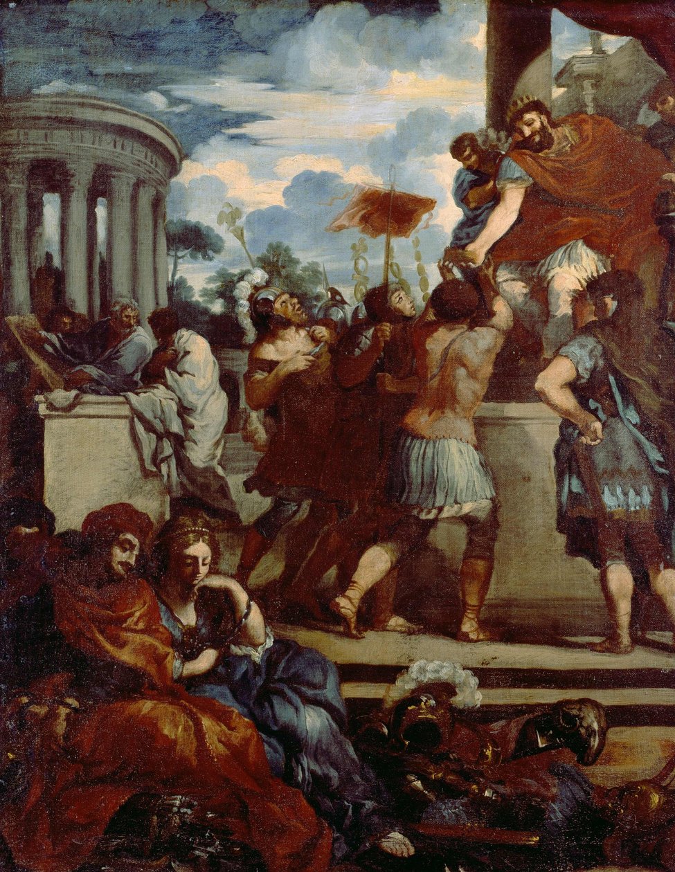 A idade do bronze de Pietro da Cortona