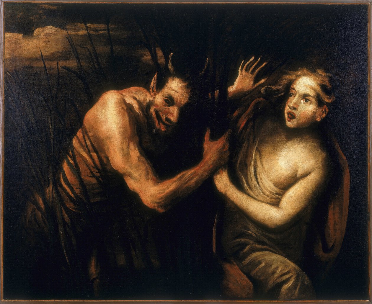 Pan e Syringa, c.1630-78 de Pietro della Vecchia