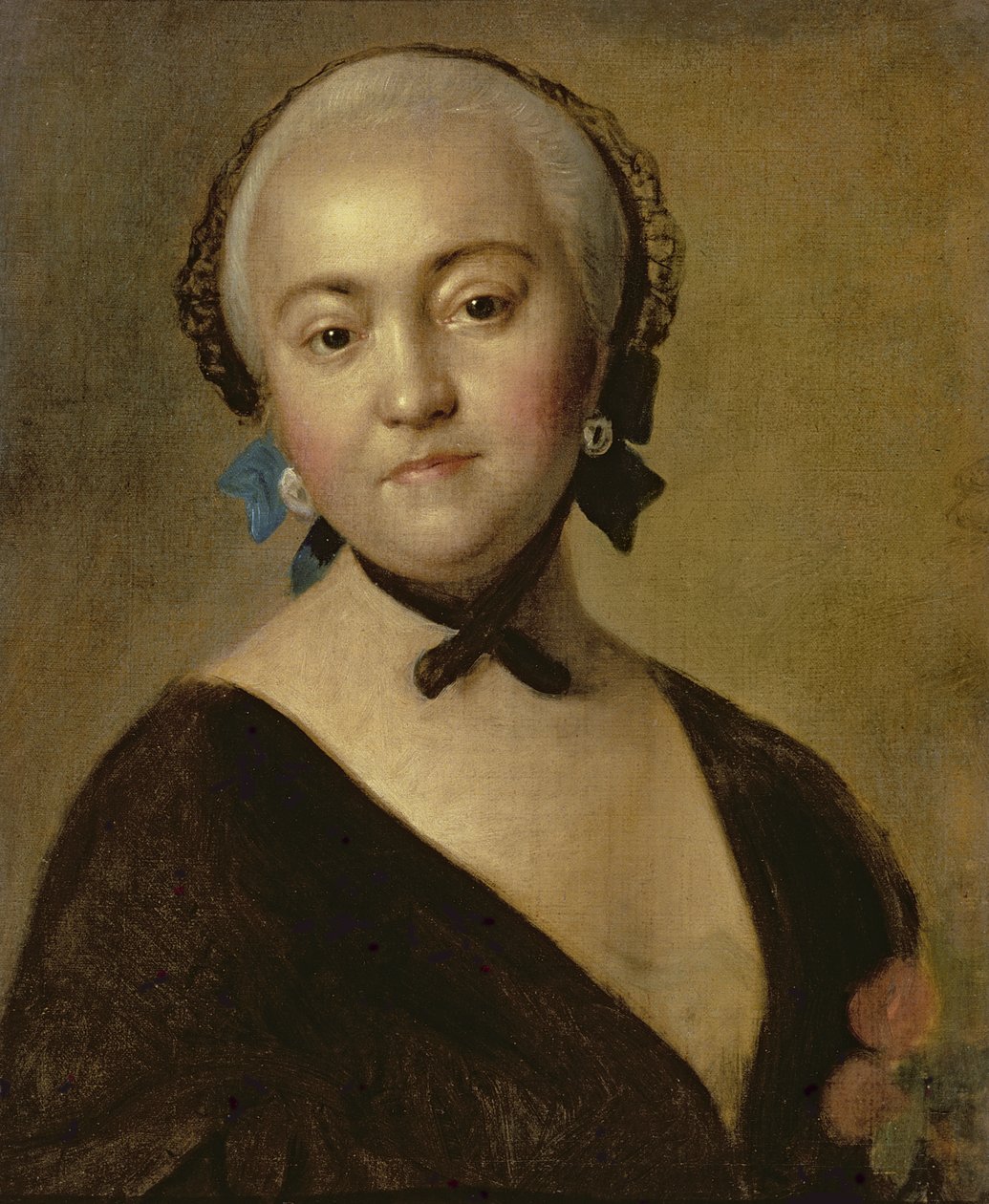 Retrato da Imperatriz Elizabeth Petrovna (1709-62) 1760 de Pietro Antonio Rotari
