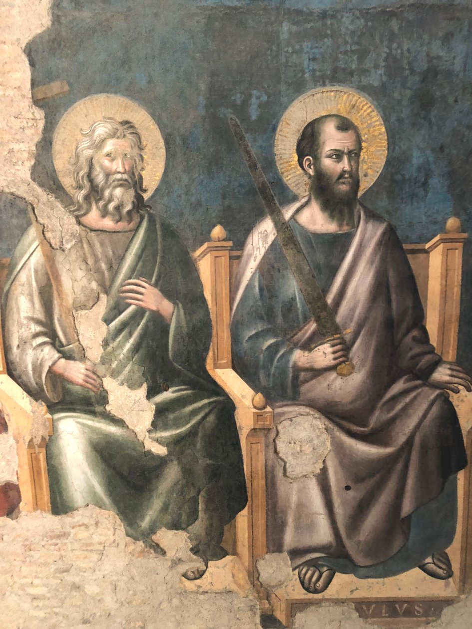 O último julgamento de Cavallini de Pietro Cavallini