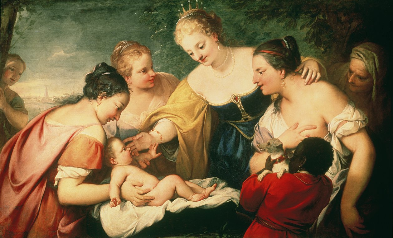 A descoberta de Moisés de Pietro Liberi