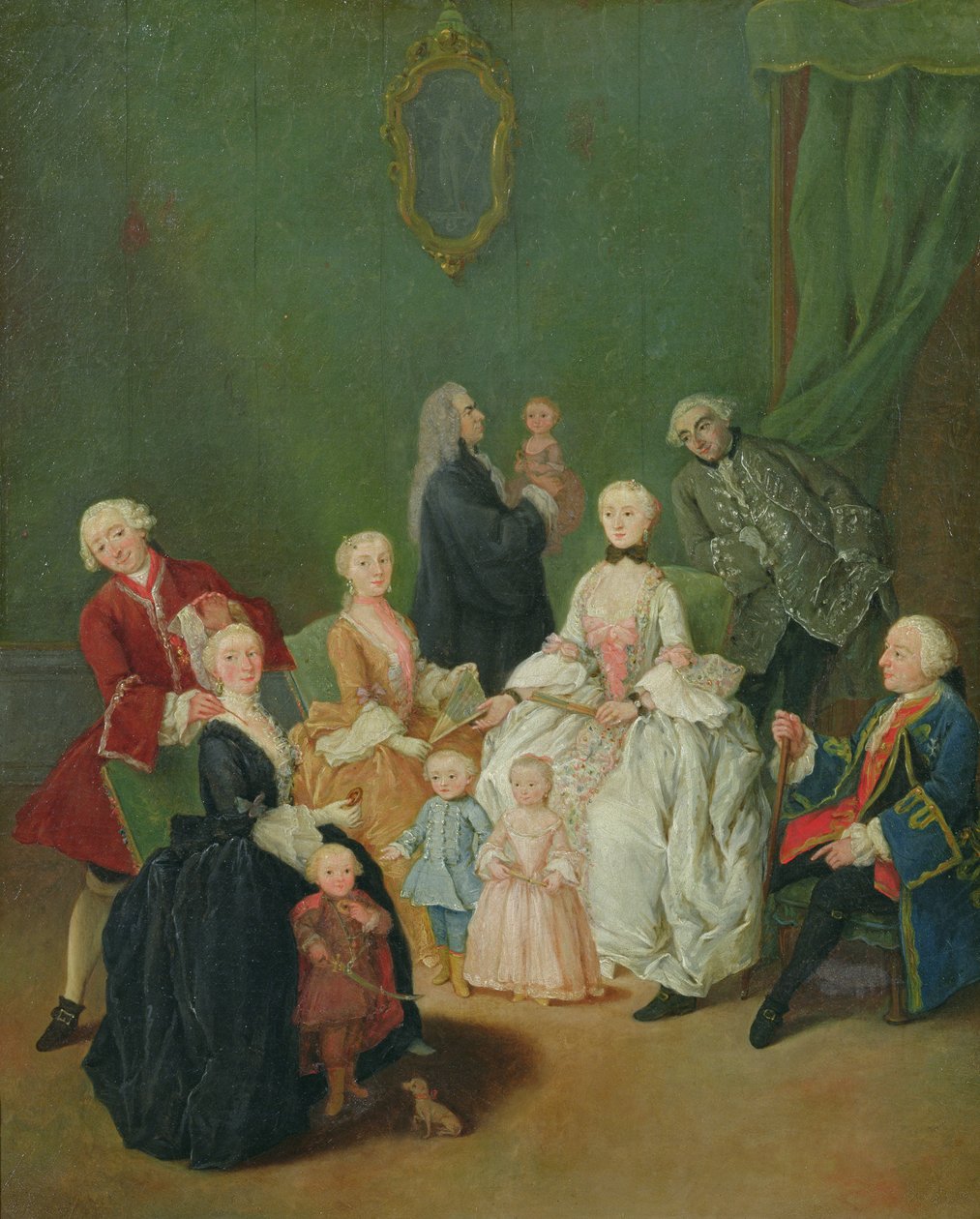 Uma família patrícia, c.1752 de Pietro Longhi