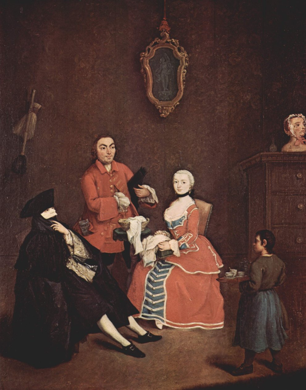O barbeiro de Pietro Longhi