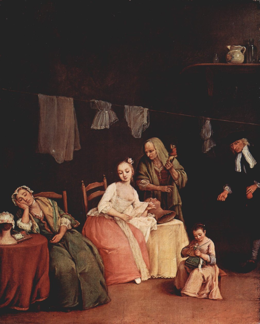 O modista de Pietro Longhi