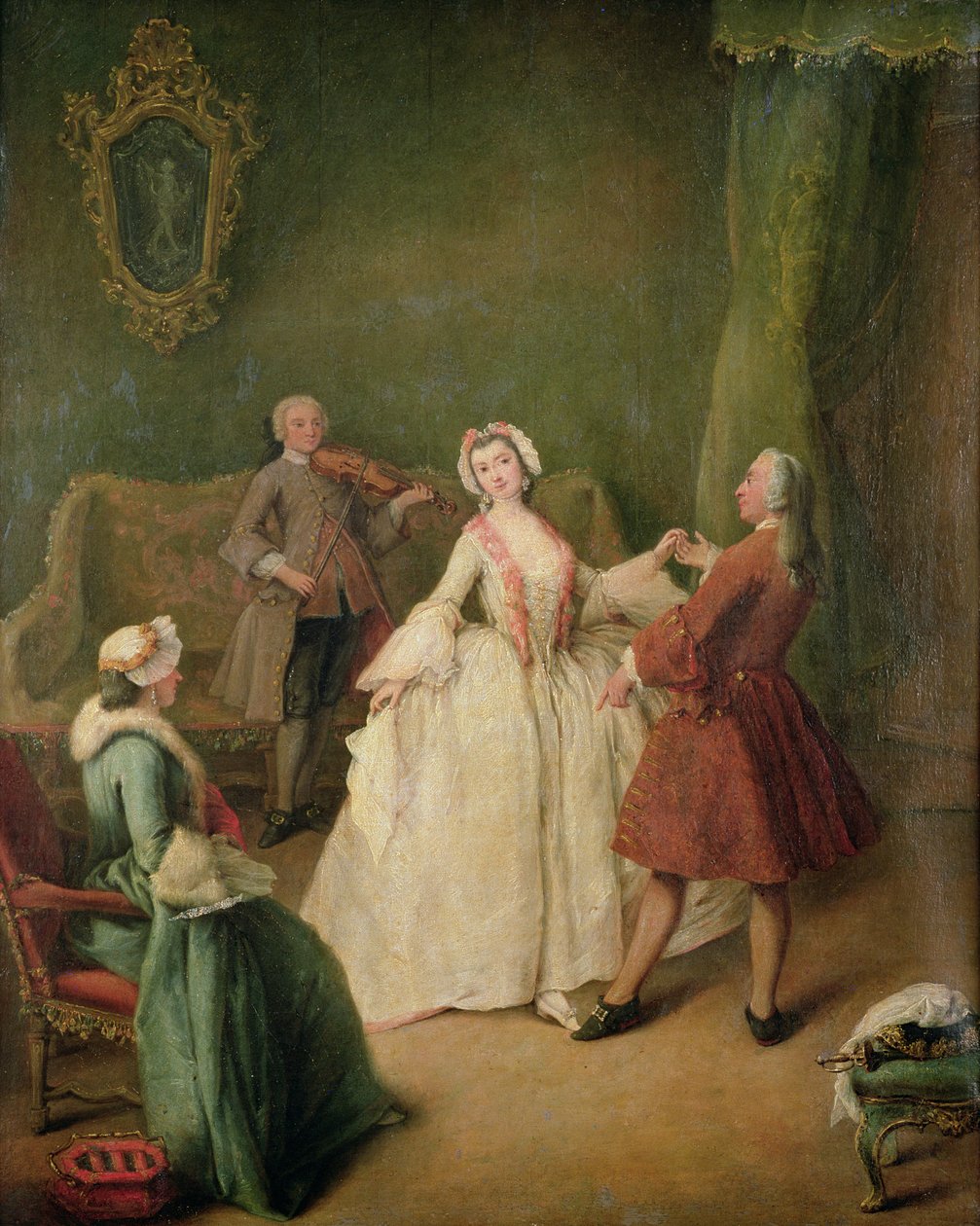 A lição de dança de Pietro Longhi