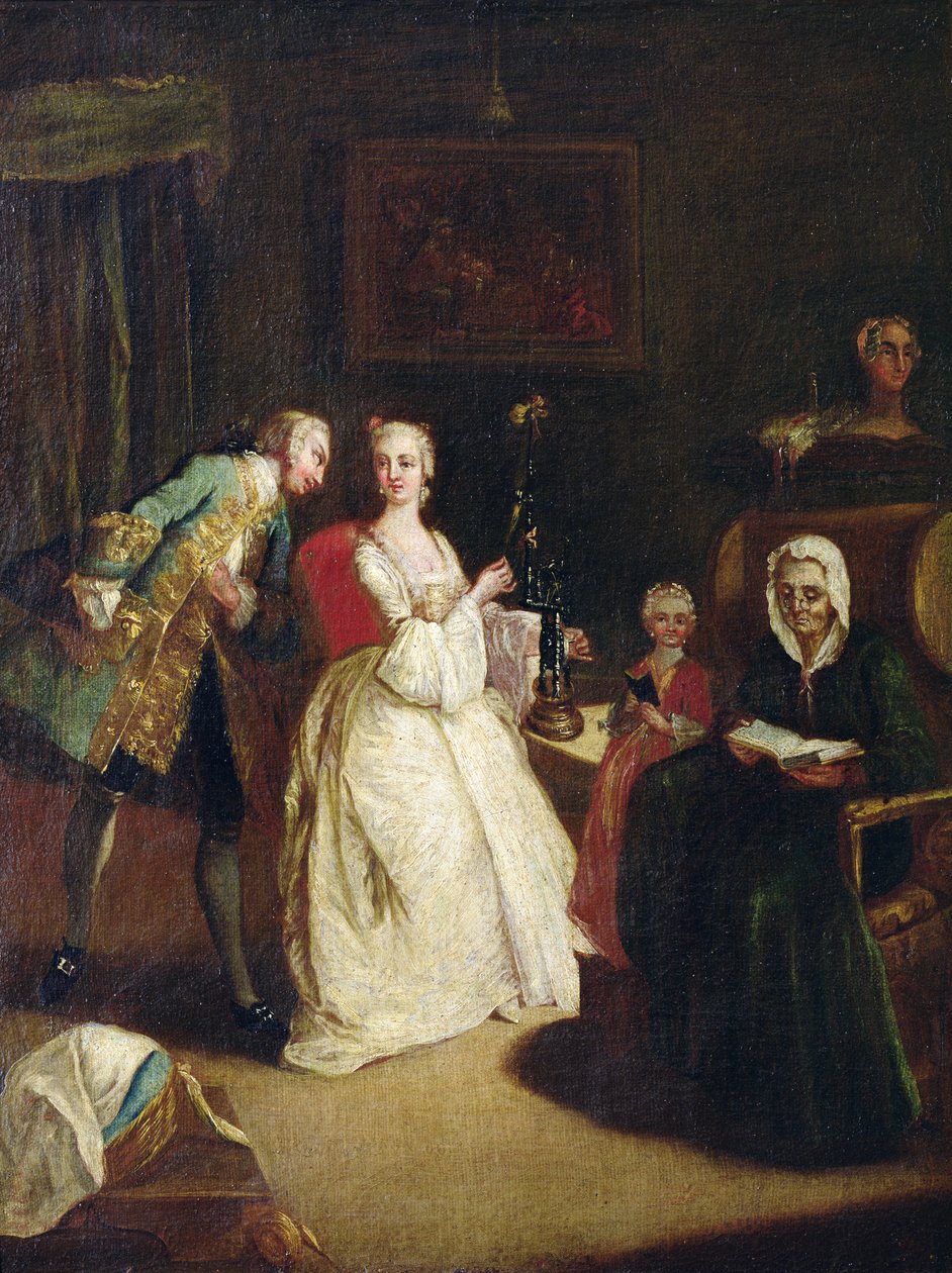 A declaração do amor de Pietro Longhi