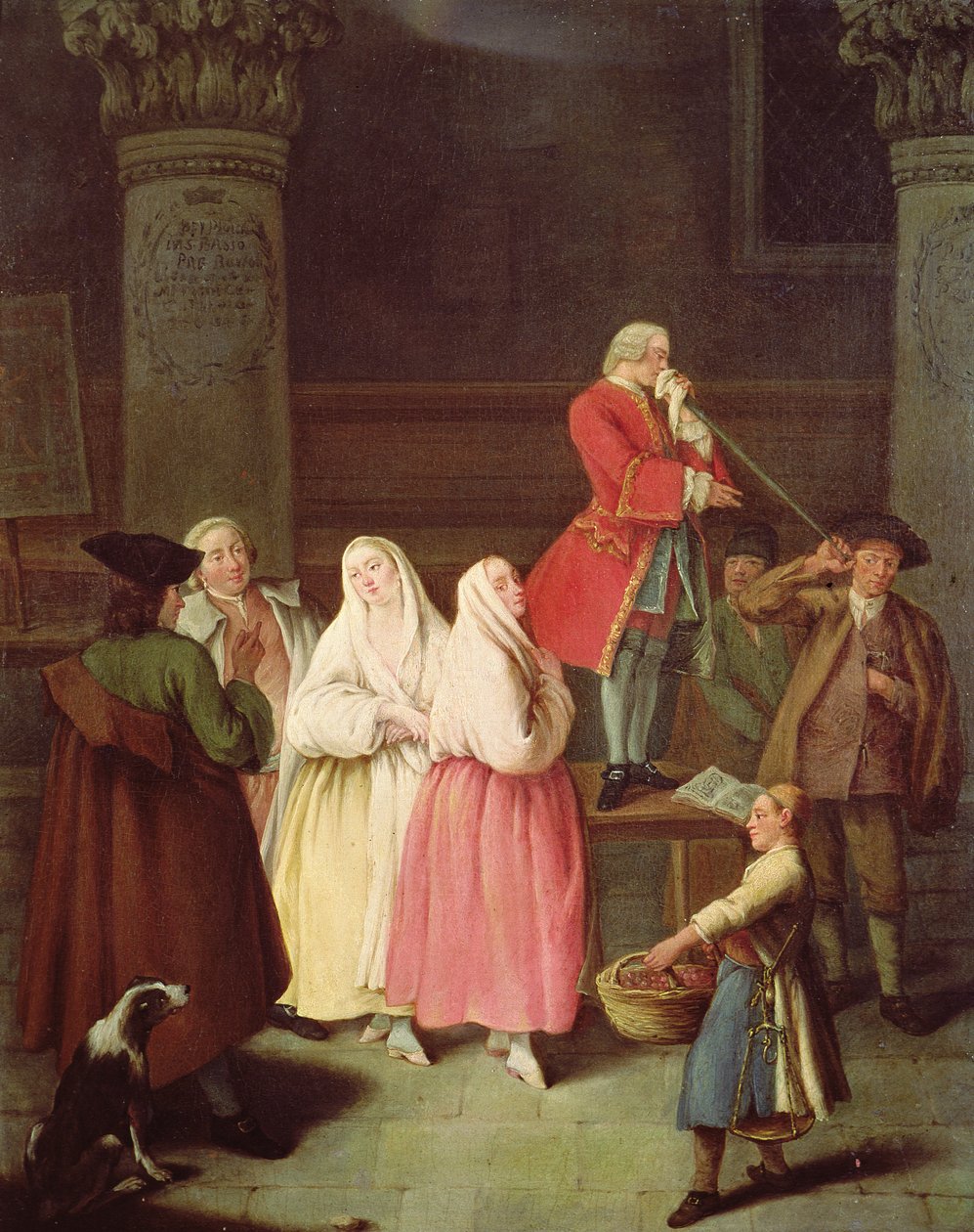O cartomante, 1752 de Pietro Longhi