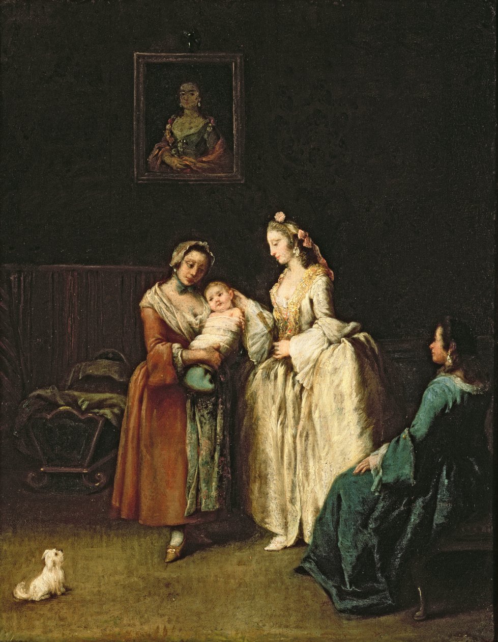 A enfermeira molhada de Pietro Longhi