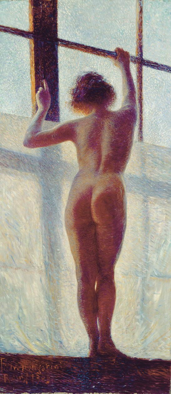 Nu na janela de Pietro Mengarini