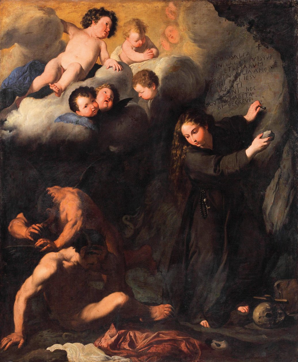 Santa Rosalia de Pietro Novelli