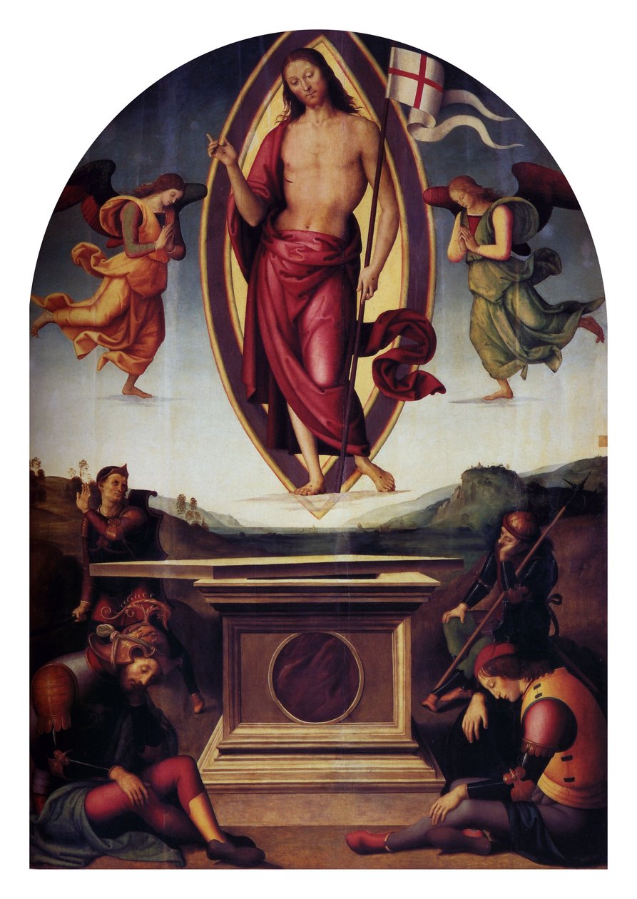 ressurreição de Pietro Perugino