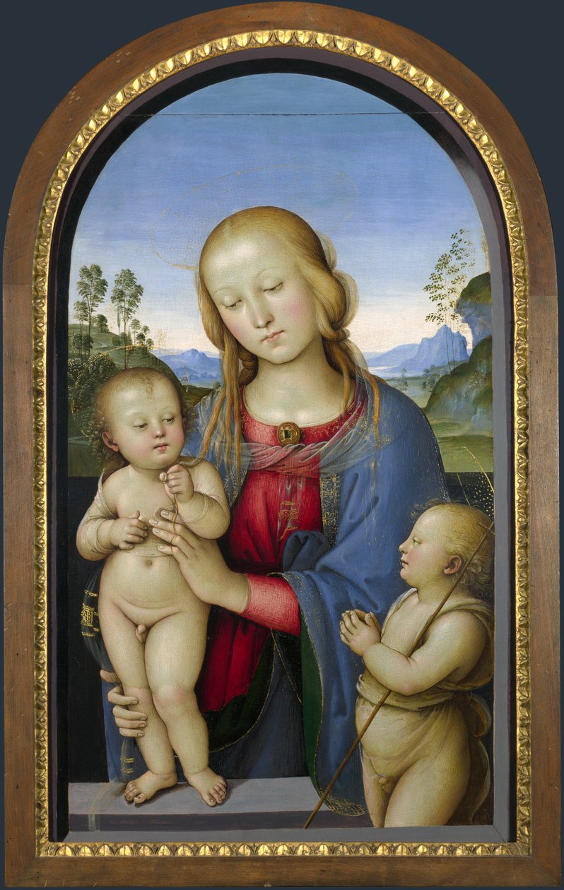 Madonna com São João Batista de Pietro Perugino