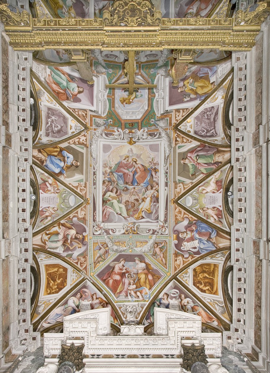 A coroação da Virgem Maria de Pietro Sorri