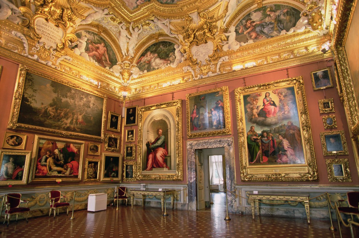 Salão de Júpiter (Jupiter Room) de Pietro da Cortona