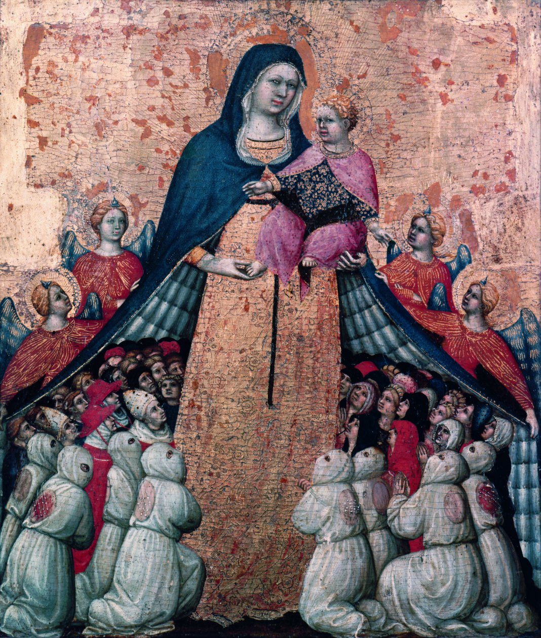 Virgem da Misericórdia de Pietro di Domenico da Montepulciano