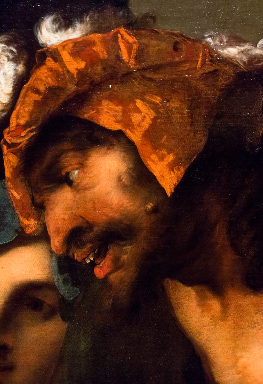 O pagamento do tributo, ca. 1650/60 (Óleo sobre tela) de Pietro (1605-78) Della Vecchia