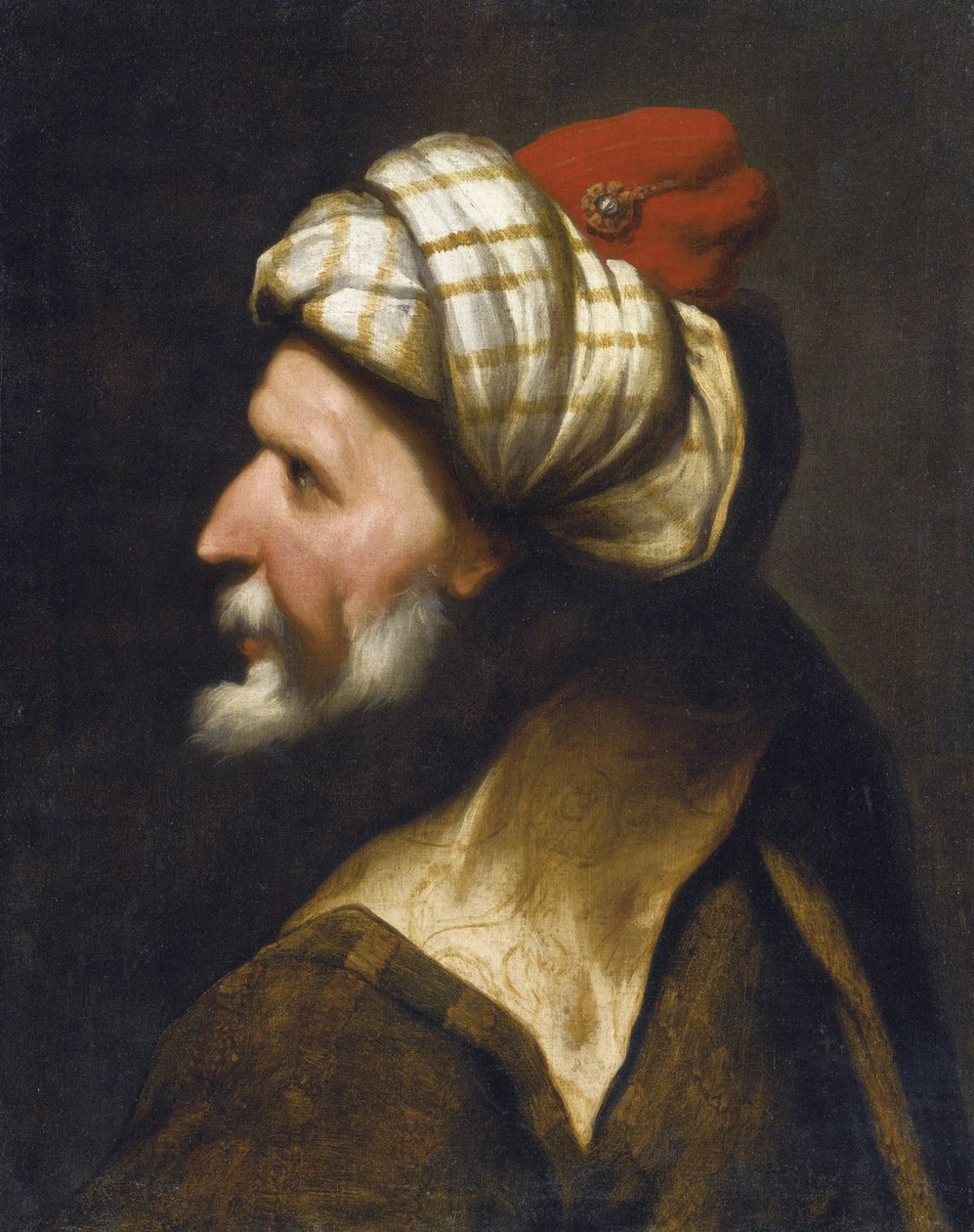 Retrato de Khizir Khayr ad-Din (Ad Din) dit Barberousse de Pietro  Della Vecchia