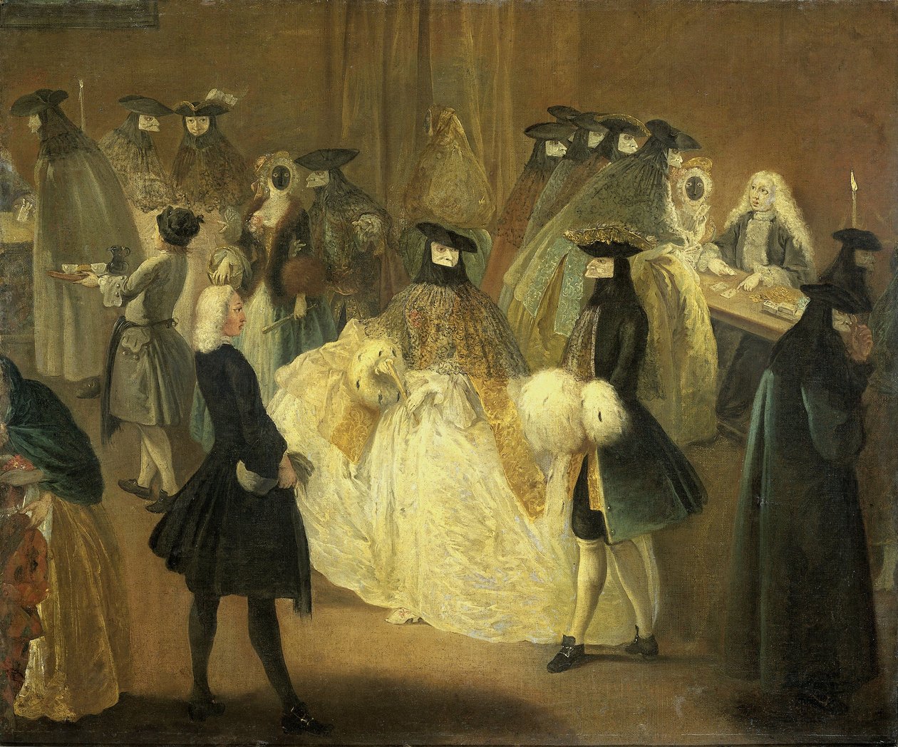 O cassino de Pietro (school of) Longhi