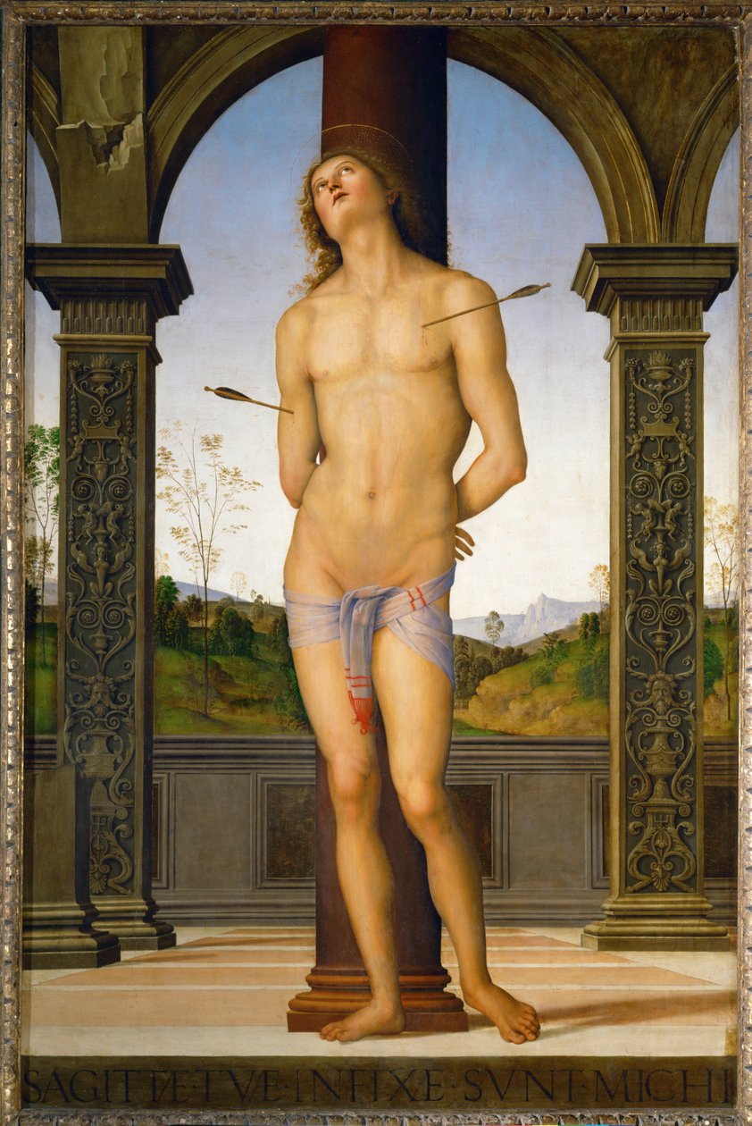 São Sebastião ... de Pietro (studio of) Perugino