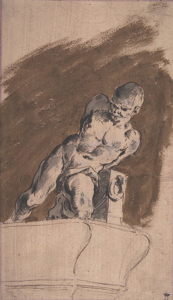 Prisioneiro nu acorrentado, depois de Pietro Tacca, 1729-1804. de Pietro Antonio Novelli