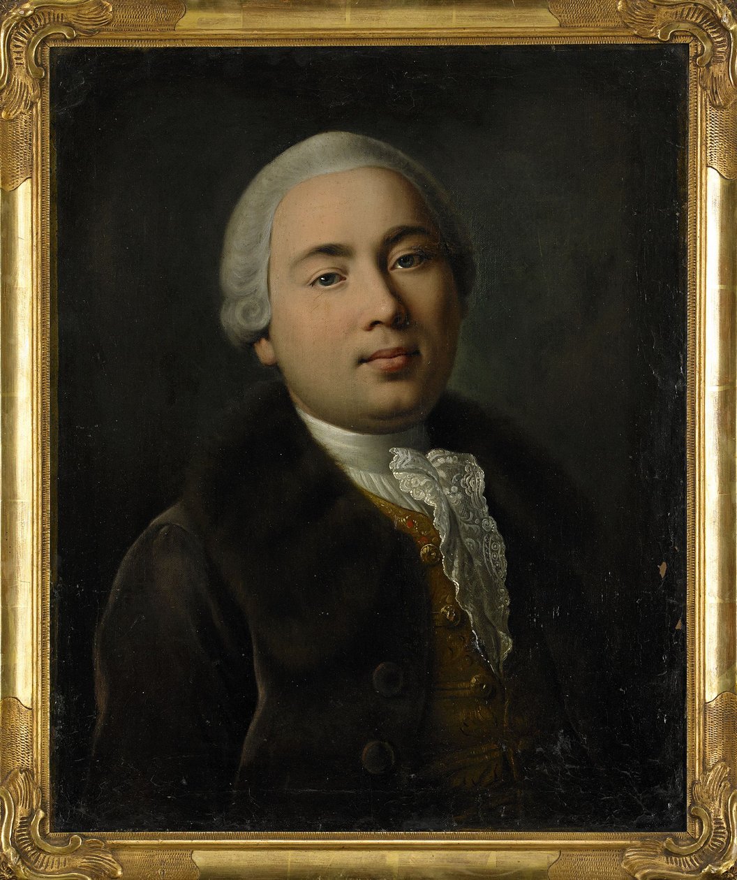 Retrato do conde Valentin Platonovich Musin-Pushkin, 1757 de Pietro Antonio Rotari