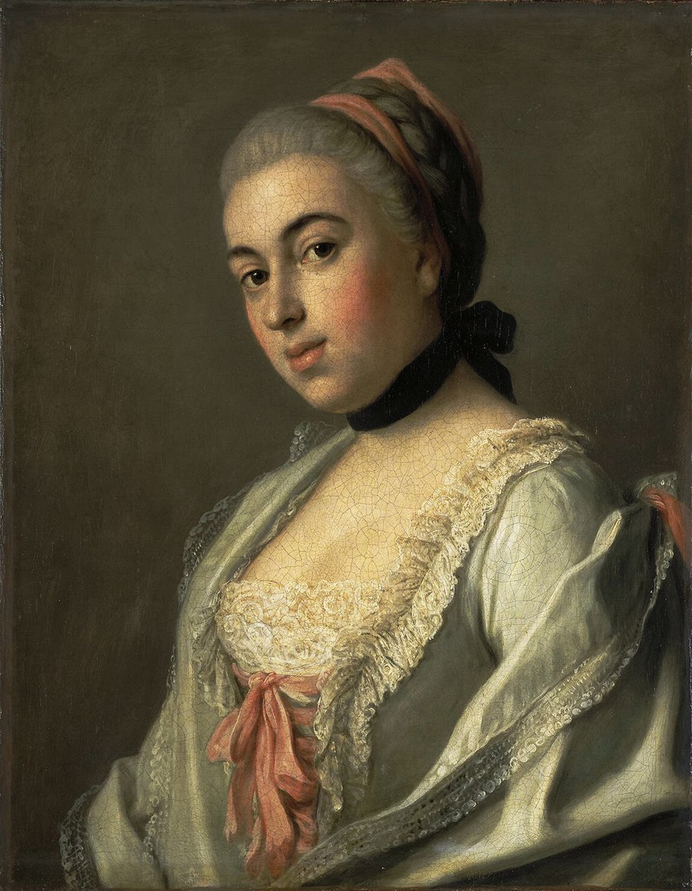 Retrato da Condessa Anna Vorontsova, c.1760 de Pietro Antonio Rotari