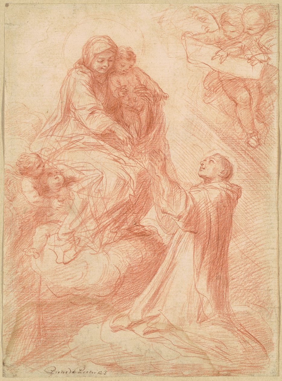 A Visão de Simon Stock de Pietro Antonio de Pietri